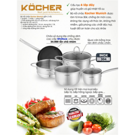 BỘ NỒI 5 MÓN MUNICH