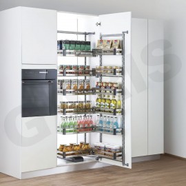 Tủ đồ khô 6 tầng, rổ inox hộp GS06.60