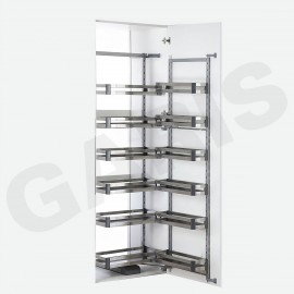 Tủ đồ khô 6 tầng, rổ inox hộp GS06.60