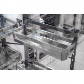 Tủ đồ khô 2 tầng, rổ inox hộp GS02.60