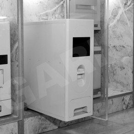 Thùng gạo 25kg, cánh kéo, KT mặt cánh 300mm GRP830 nhựa ABS cao cấp