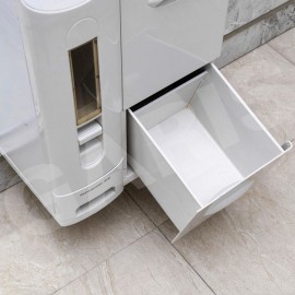 Thùng gạo 30kg, cánh mở, 03 khoang GR09.45