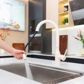 VÒI RỬA BÁT DÂY RÚT NOBINOX AQUA NX661B