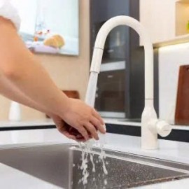 VÒI RỬA BÁT DÂY RÚT NOBINOX AQUA NX661B