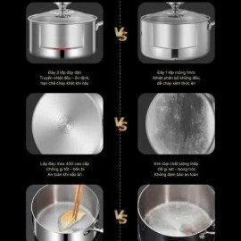 BỘ NỒI CHẢO 4 MÓN NOBINOX PLANUM NX800