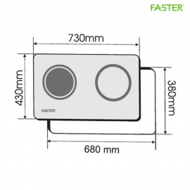 Bếp từ FS 860i Plus nhập khẩu Thái Lan