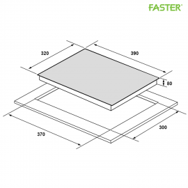 Bếp từ đơn Faster FS 01D Plus