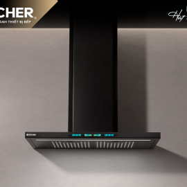 Máy hút mùi Kocher Luvia Black Matte 90cm