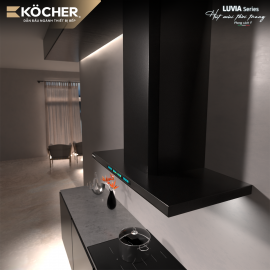 Máy hút mùi Kocher Luvia Black Matte 70cm