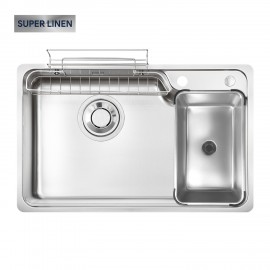 Chậu rửa bát Kluger KH8050SL Plus - Bảo hành 10 năm