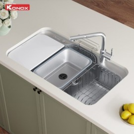 Chậu rửa bát Konox TARI SMART 9051 chống xước phong cách Nhật