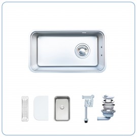 CHẬU RỬA BÁT 1 HỐ NOBINOX NOVA A282M