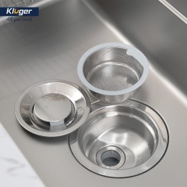 Chậu rửa bát Kluger KU8844FS Basic - chống xước - Bảo hành 10 năm