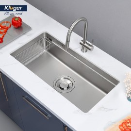 Chậu rửa bát Kluger KU8844FS Basic - chống xước - Bảo hành 10 năm