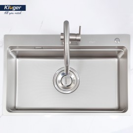 Chậu rửa bát Kluger KF7850FS Basic - Chống xước - Bảo hành 10 năm
