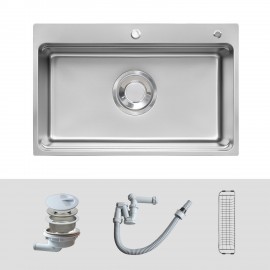 Chậu rửa bát Kluger KF7850FS Basic - Chống xước - Bảo hành 10 năm