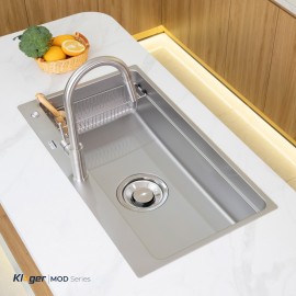 Chậu rửa bát Kluger KF8850FS Basic - Chống xước - Bảo hành 10 năm