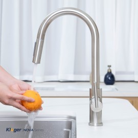 Vòi rửa bát dây rút Kluger KLF0030S - Bảo hành chính hãng