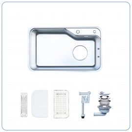 CHẬU RỬA BÁT 1 HỐ NOBINOX NOVA A182