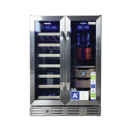 TỦ BẢO QUẢN RƯỢU KOCHER – CIGAR KCWEU-3338 (SIDE BY SIDE 120L)
