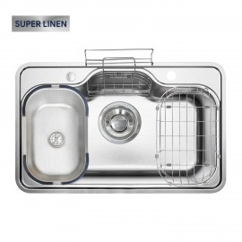 Chậu rửa bát 1 hố chống xước Kluger KT8050SL Plus