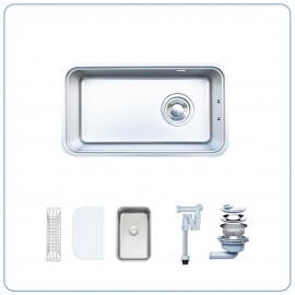 CHẬU RỬA BÁT 1 HỐ NOBINOX NOVA A283D