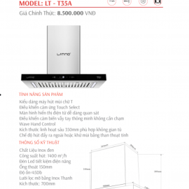 Máy Hút Mùi LATINO LT-T35A