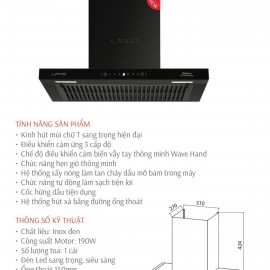 Hút mùi mùi LT - T35 Serial S new