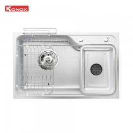 Chậu rửa bát 1 hố KONOX TARI SMART 8050 - Tặng kèm vòi