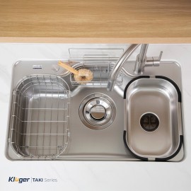 Chậu rửa bát 1 hố chống xước Kluger KT8050FS – S80 Plus