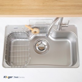 Chậu rửa bát 1 hố chống xước Kluger KT8050FS – S80 Plus