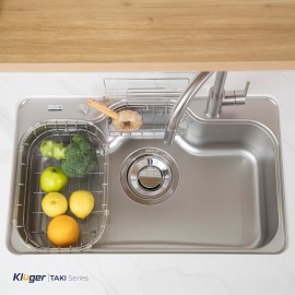 Chậu rửa bát 1 hố chống xước Kluger KT8050FS – S80 Plus