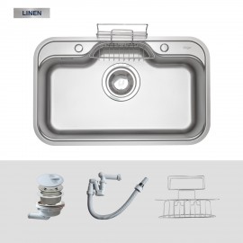 Chậu rửa bát Kluger KT7848FS Basic - Chống Xước Bảo Hành 10 Năm