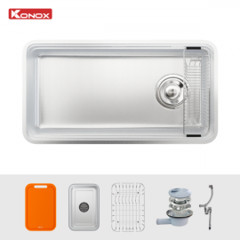 Chậu rửa bát phong cách Nhật chống xước Tari Smart 8847